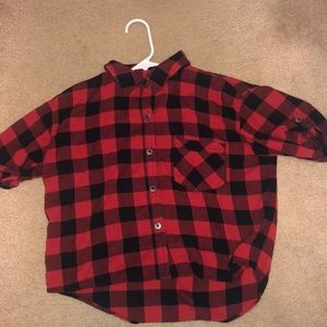 Plaid Button Up Shirt